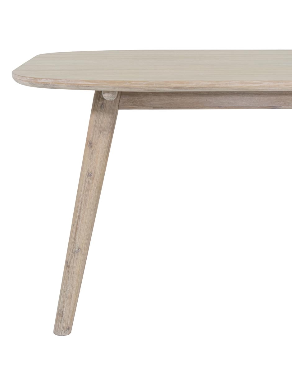 Mesa de comedor Trinity de madera 8