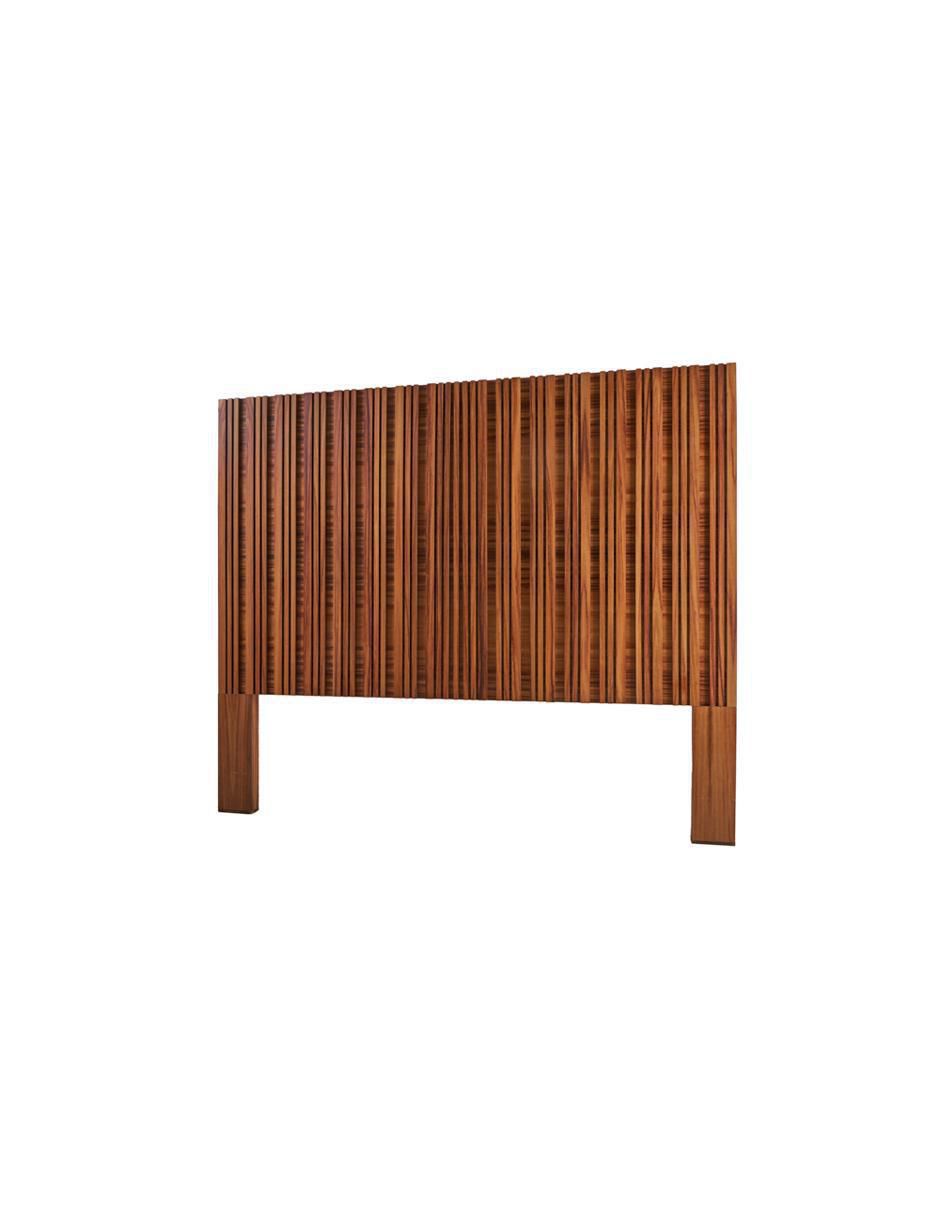 Set Recámara Amarella de chapa madera 4