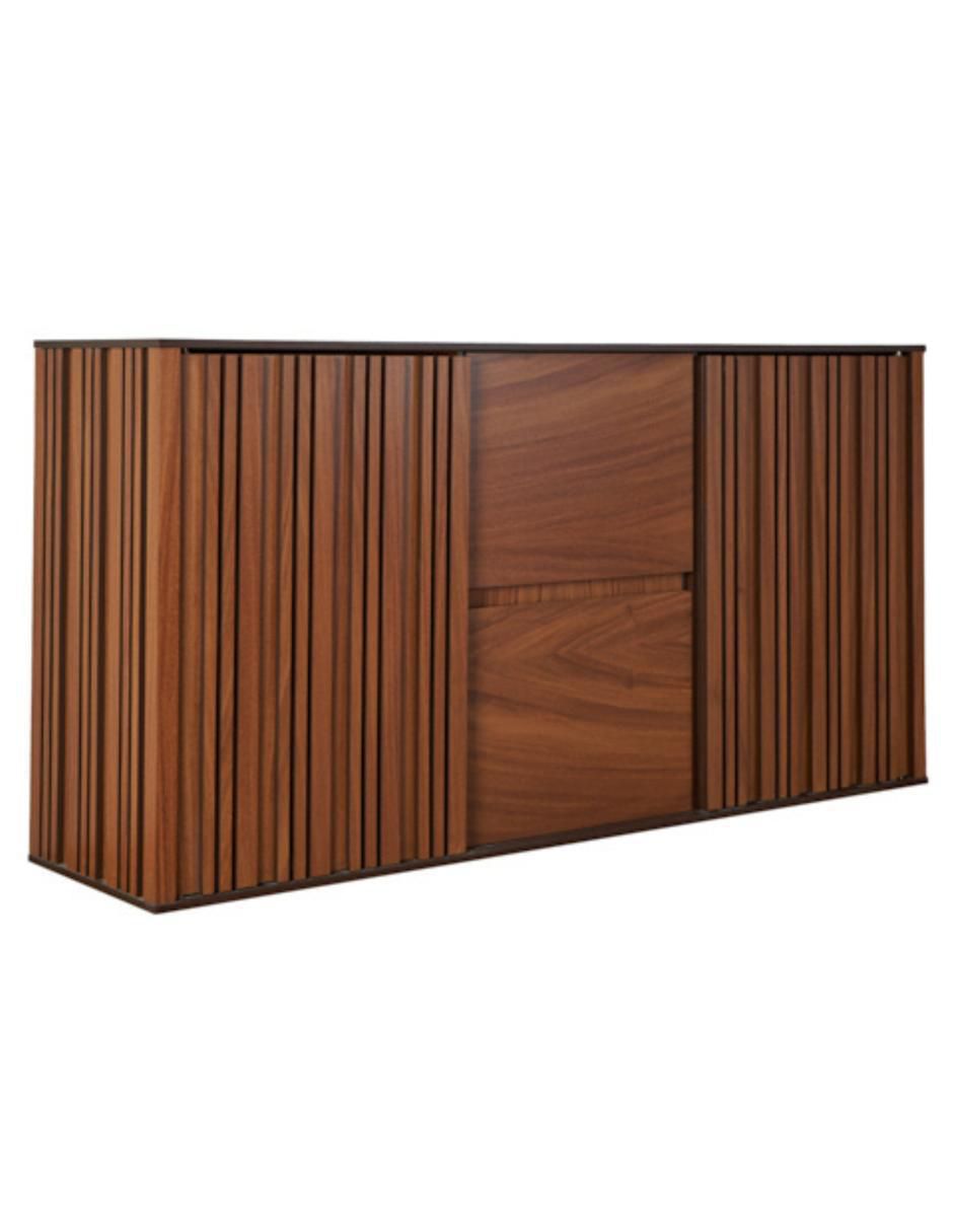 Cómoda Amarella de chapa madera