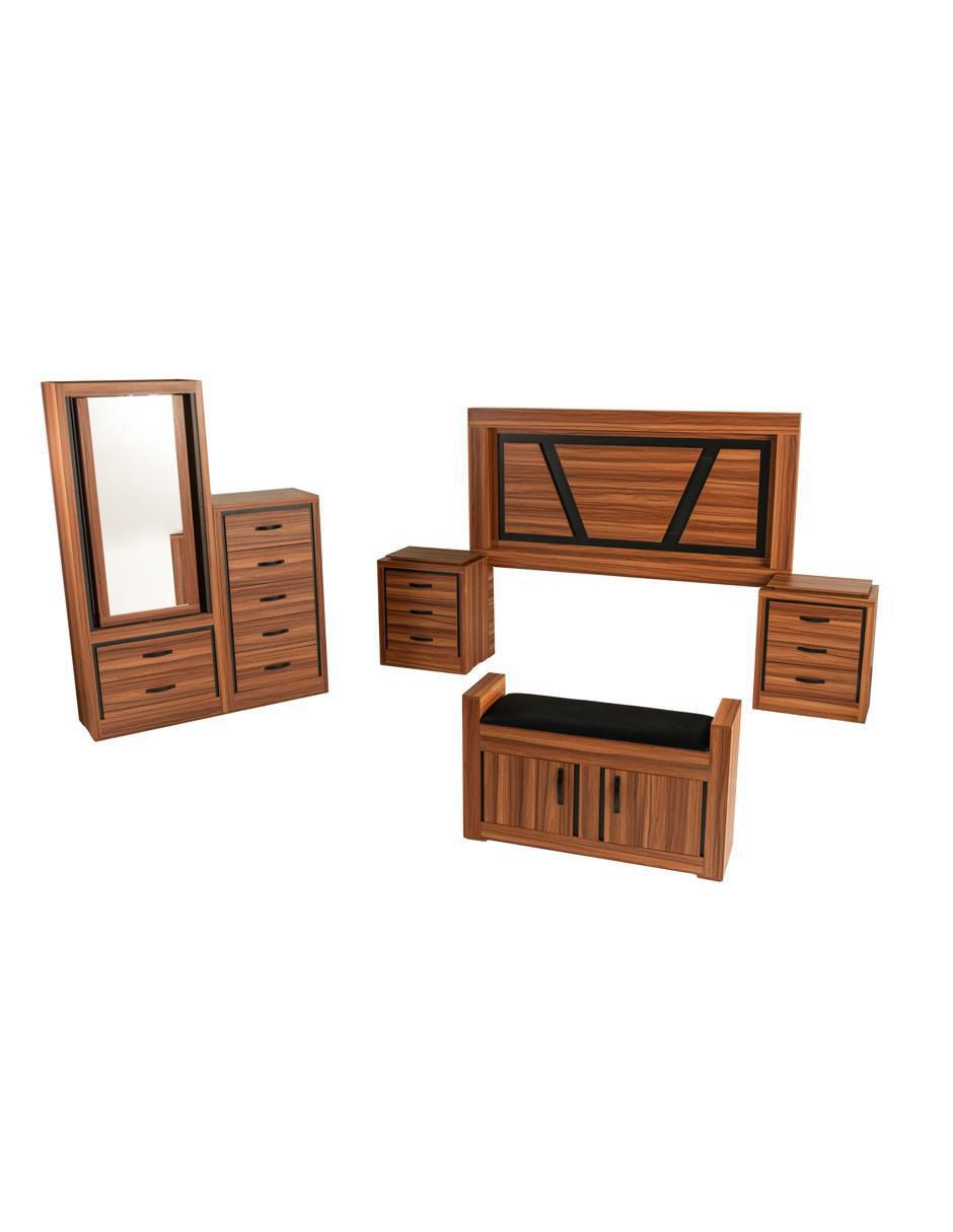 Set Recámara Florencia de MDF
