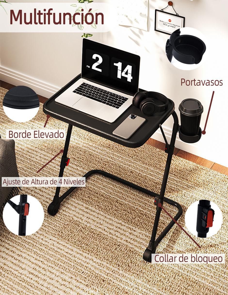Mesa auxiliar armable Baseline Black A 5