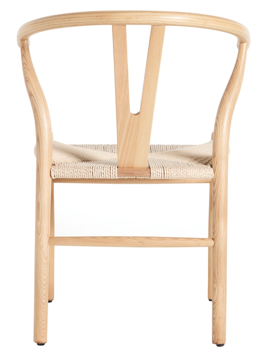 Silla Luciana de madera sólida 5