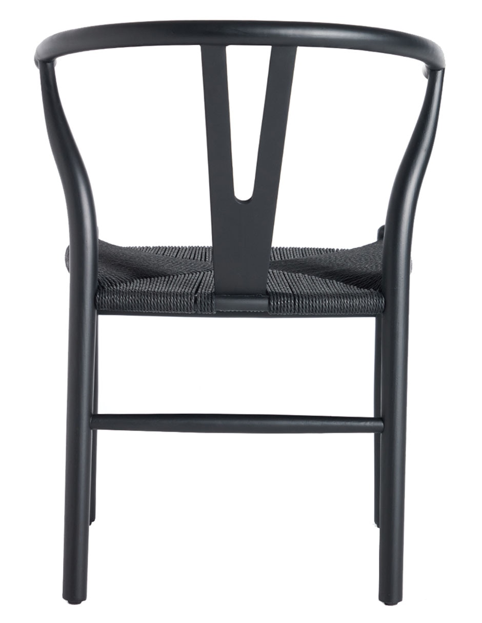 Silla Luciana de madera sólida 5