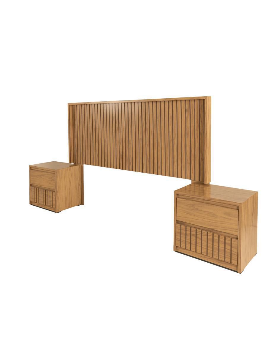 Set cabecera Qatar de MDF 2