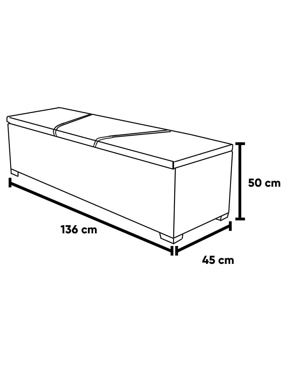 Pie de cama Otazu de madera 4