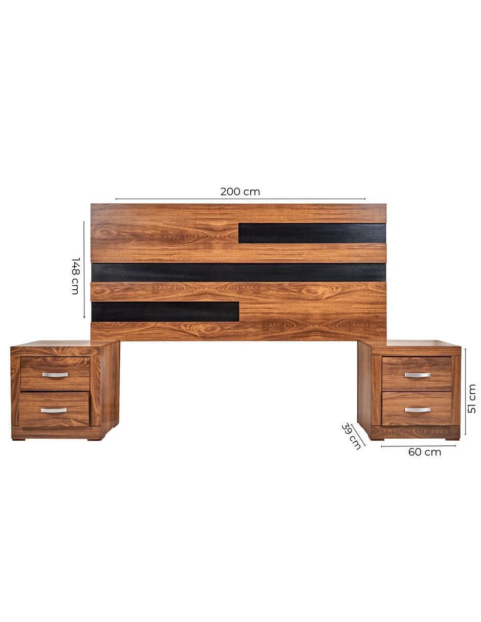 Set cabecera Wendy de MDF 8
