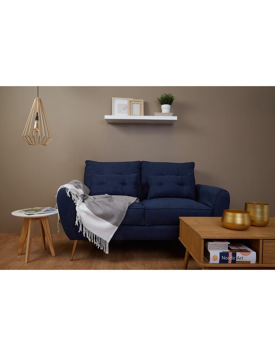 Love seat Boho de tela 7