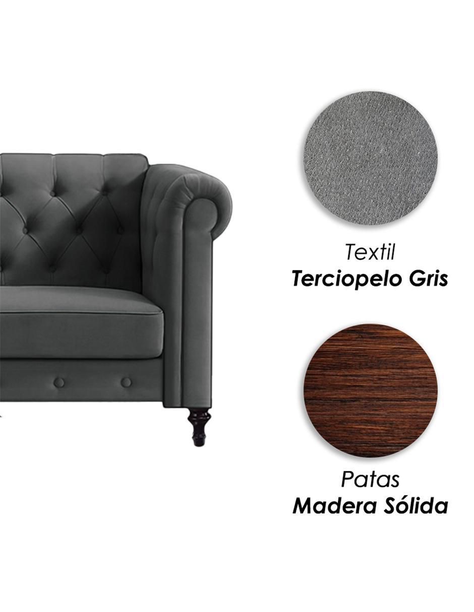Sofá cama de terciopelo 7