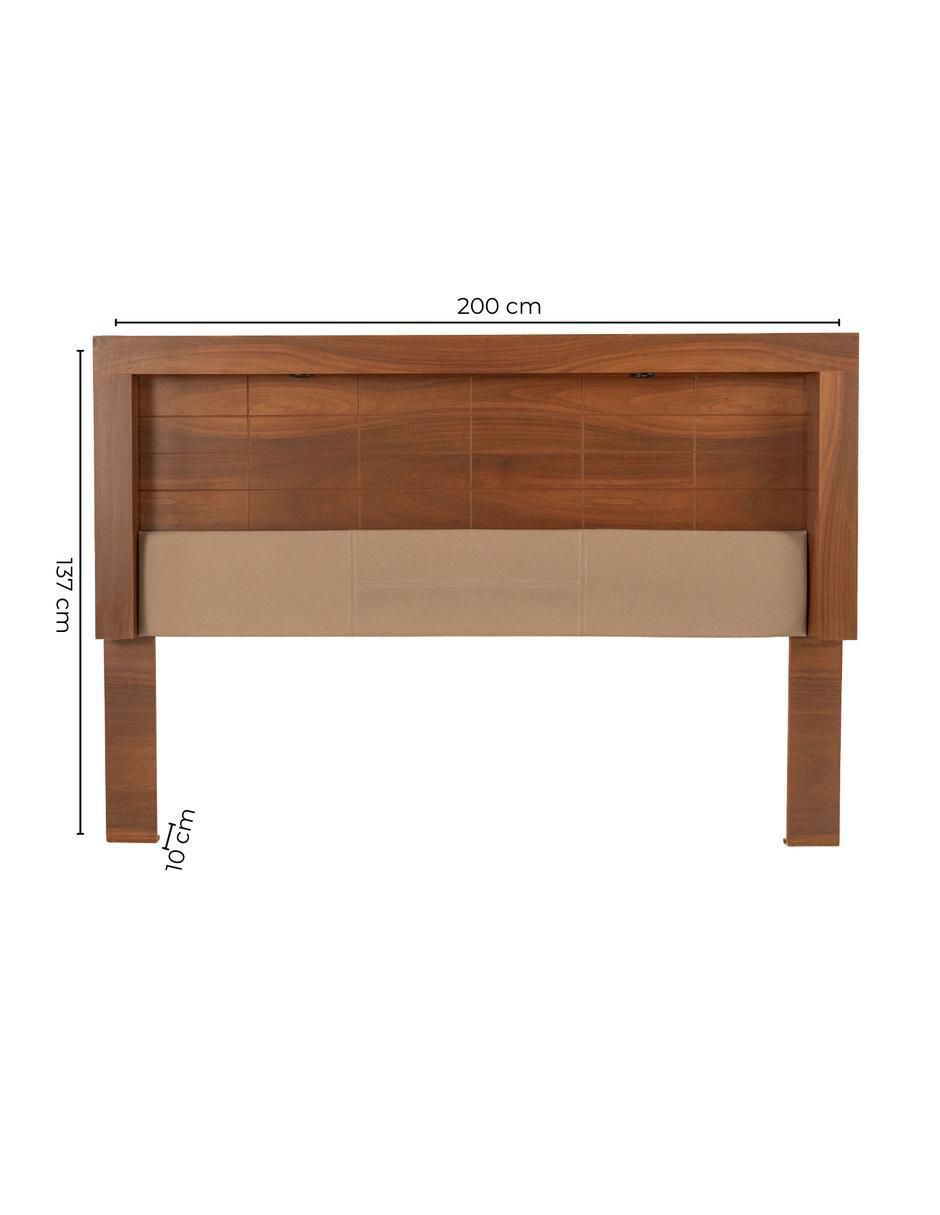 Cabecera Pamela de MDF 12