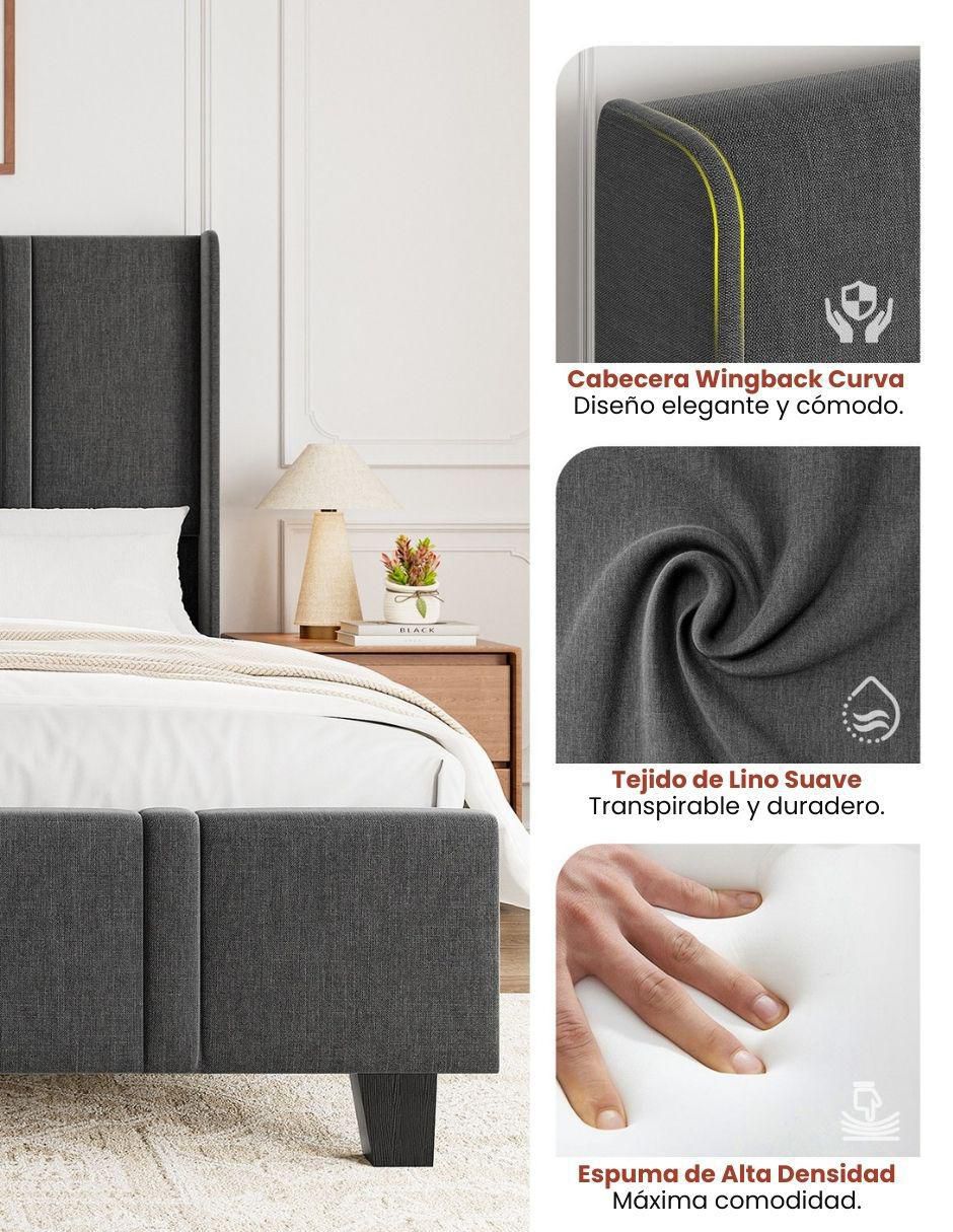 Base para cama de madera