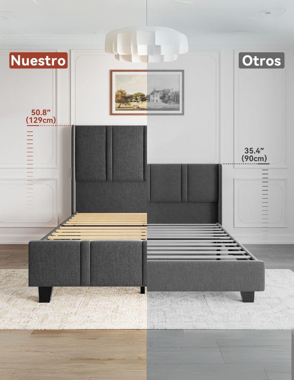 Base para cama de madera 6
