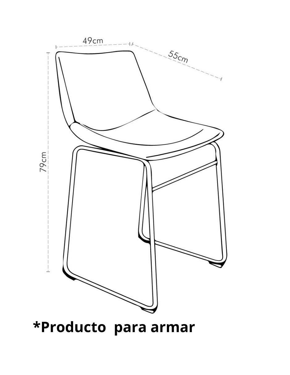 Silla escritorio York 6