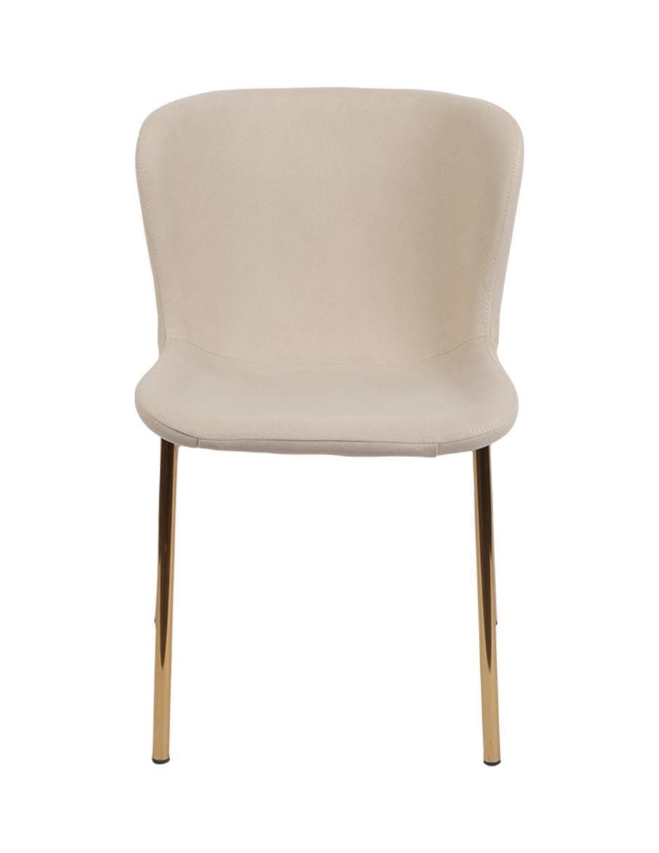 Silla Venlo de metal y tela 2