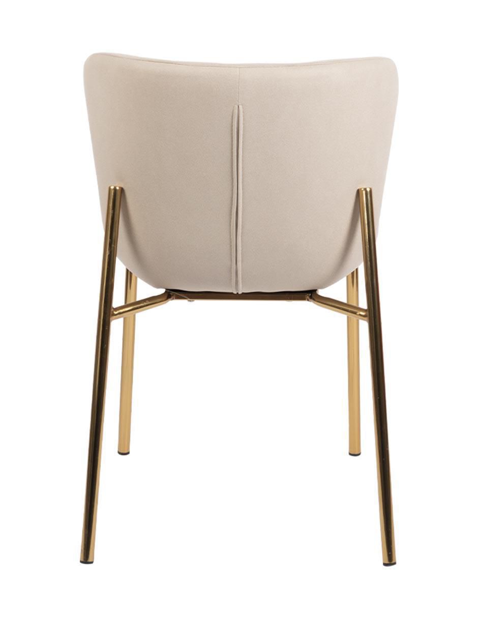 Silla Venlo de metal y tela 5