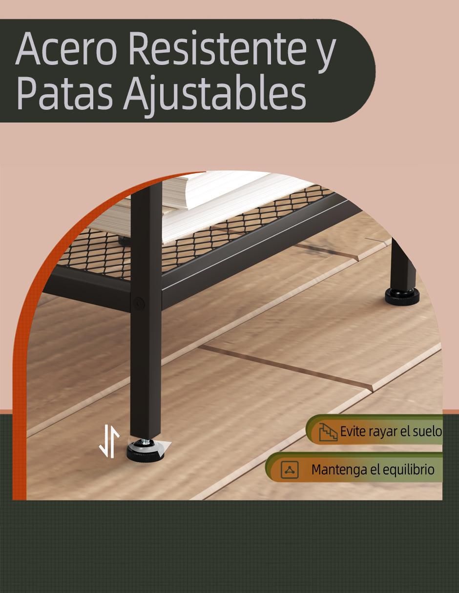 Mesa auxiliar Oakham de madera 7