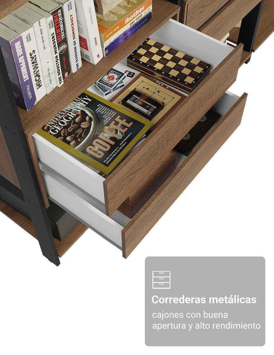 Librero Office de MDP 5