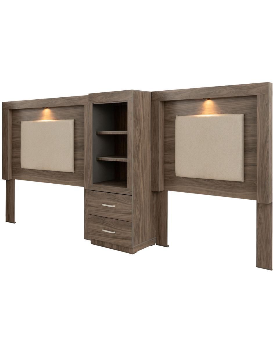 Cabecera Versalles gemela de MDF 3