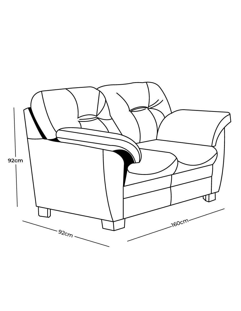 Love seat Mila 3