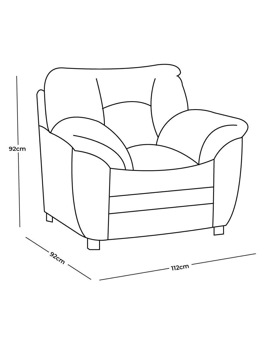 Sillón Mila 3
