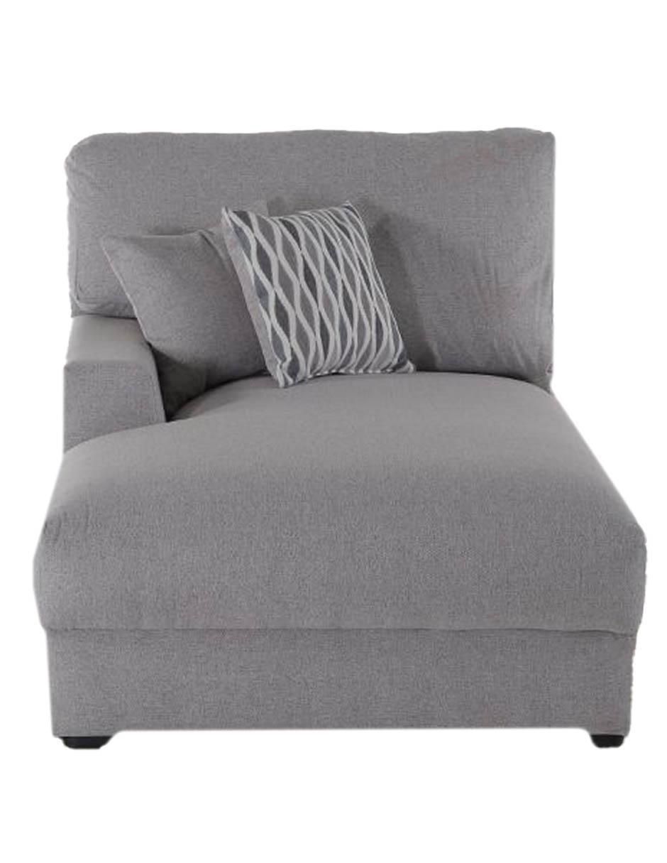 Chaise lounge izquierdo Amira de tela 2