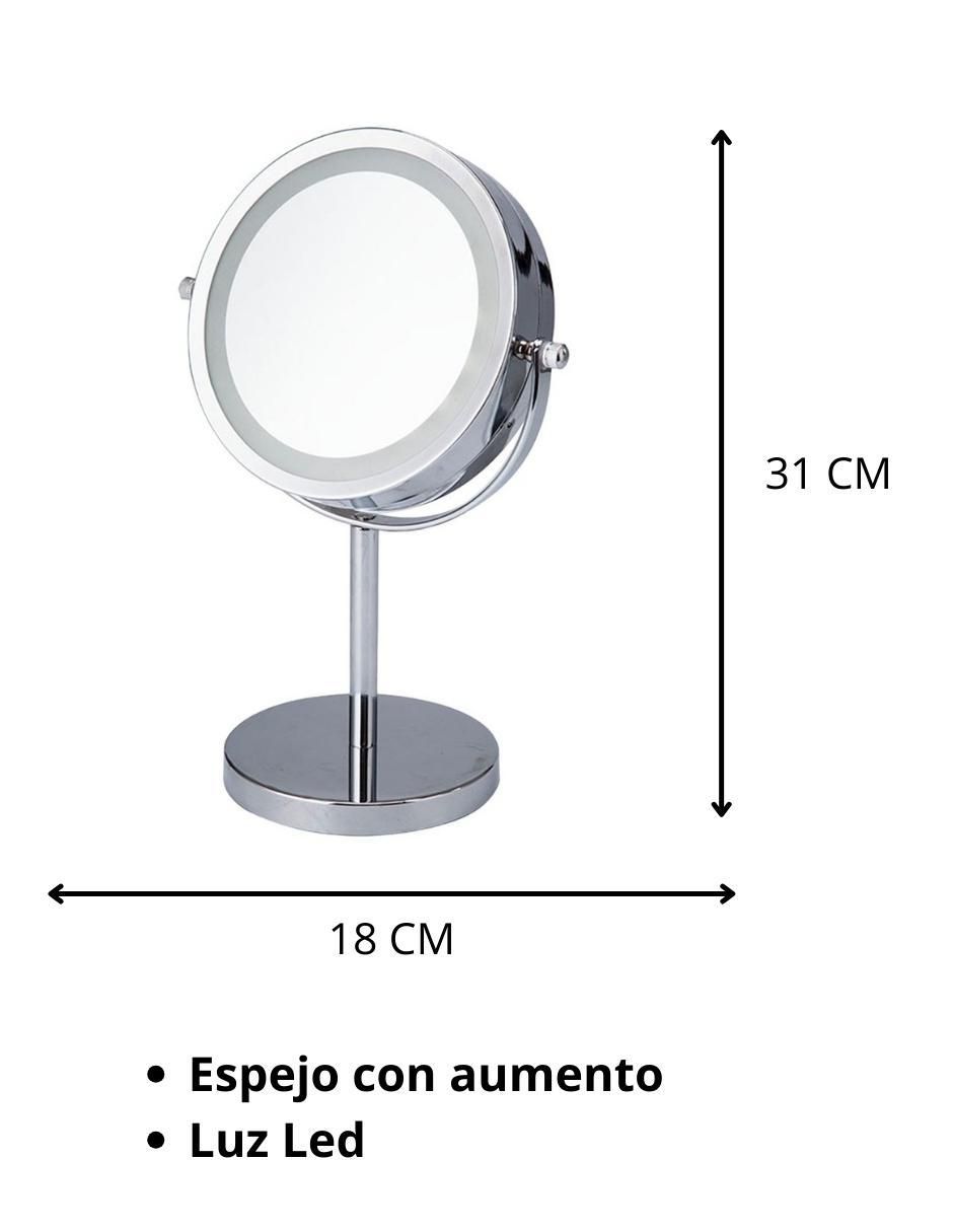 Espejo circular con luz 4
