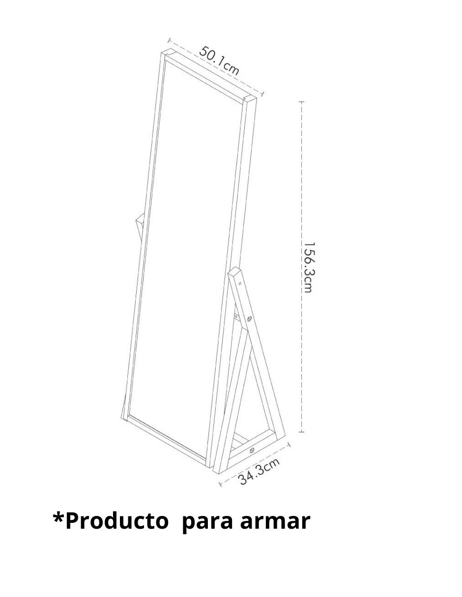 Espejo rectangular Nuk 4