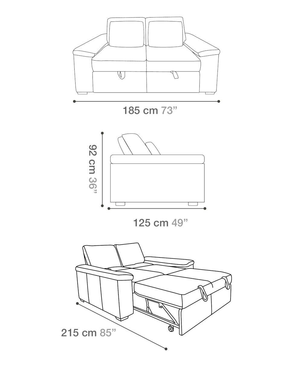 Sofá cama armable Nepal 8