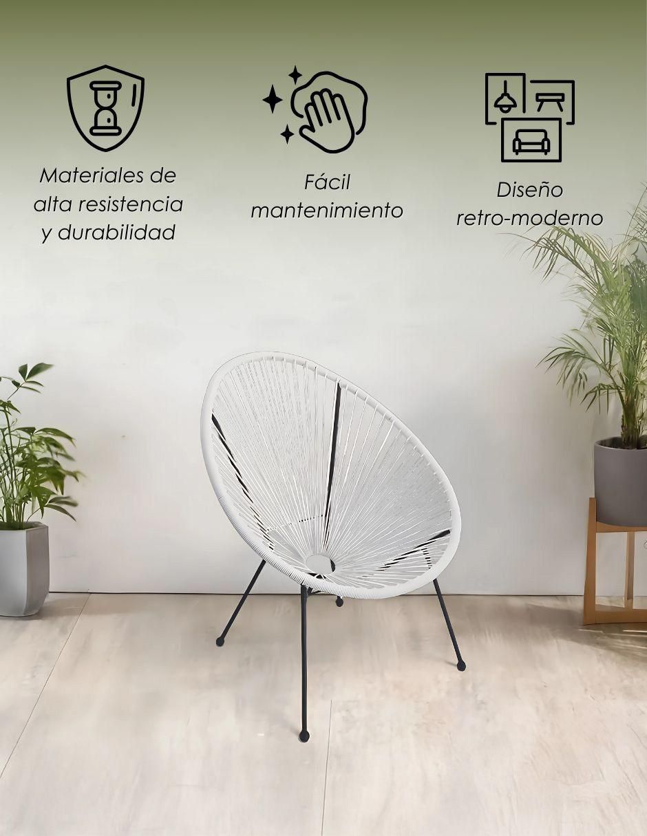 Silla 1 pieza Acapulco 2