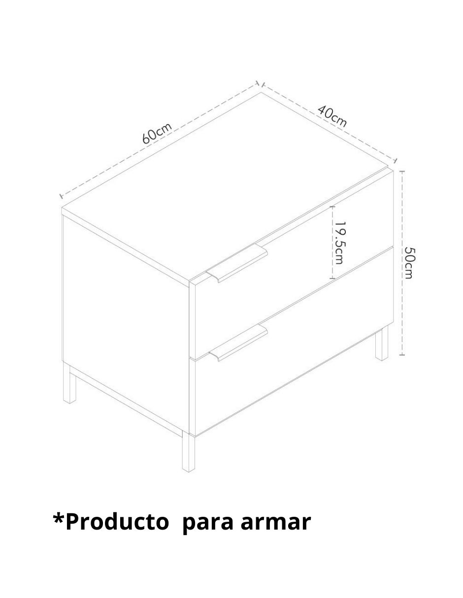 Buró Aramberri de MDF 8