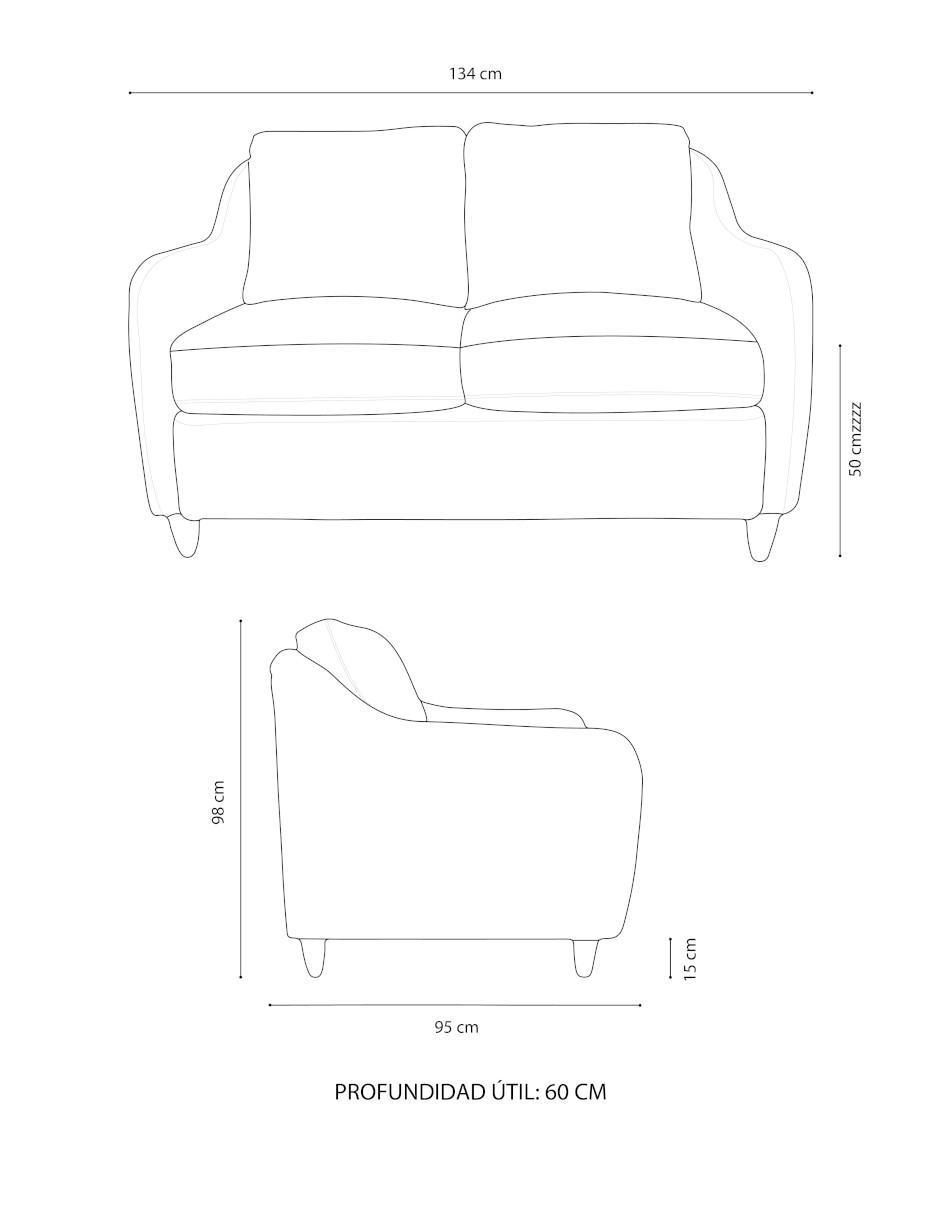 Love seat Niza 4