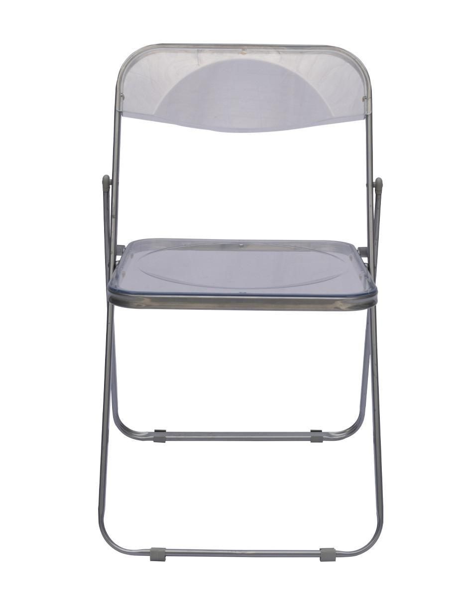 Silla plegable 1 "piezas" tipo plia de giancarlo piretti ideen "de" plástico y metal adulto