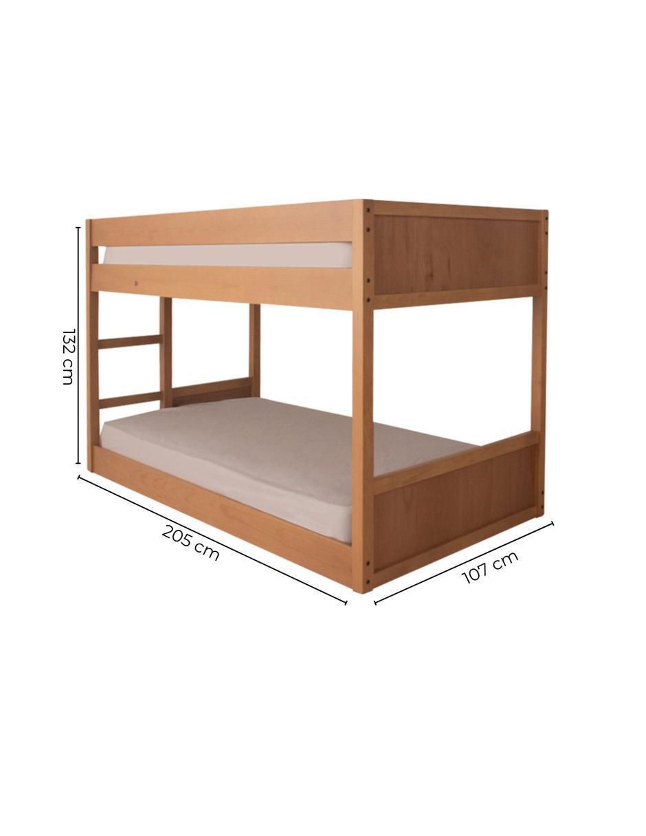 Litera New Port de madera individual 8