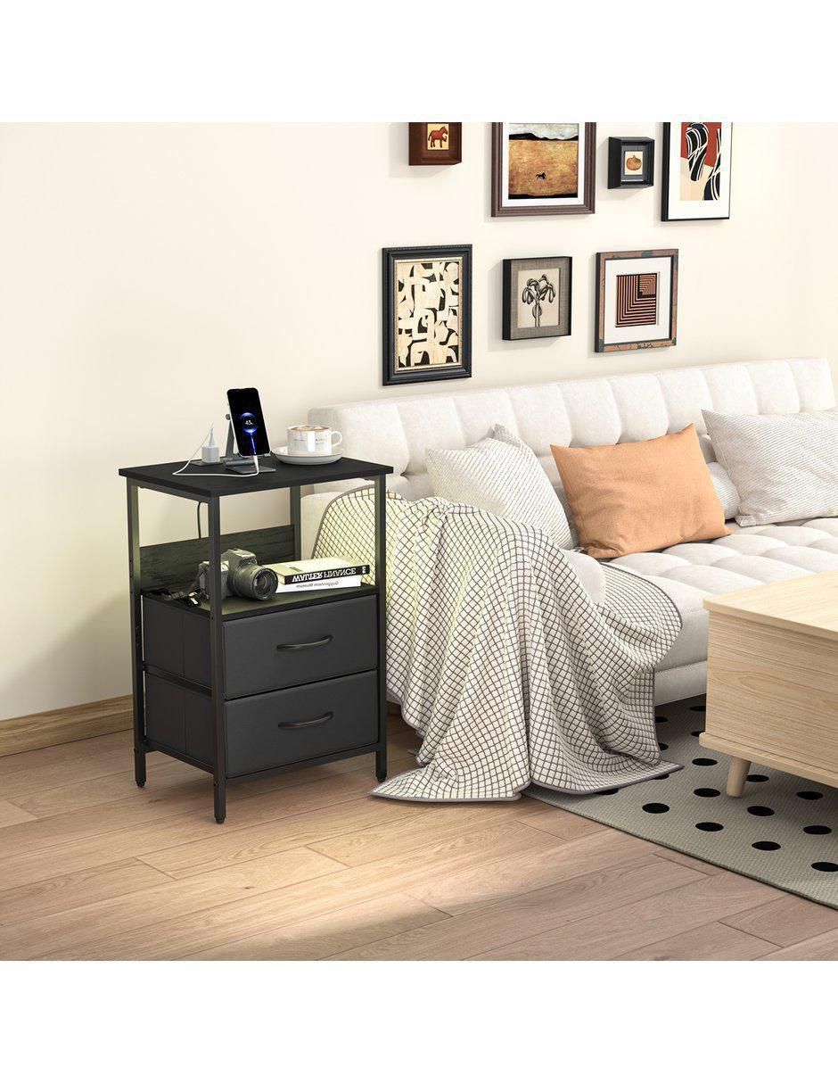 Mesa auxiliar armable Carge Gomyhome de MDF y melamina