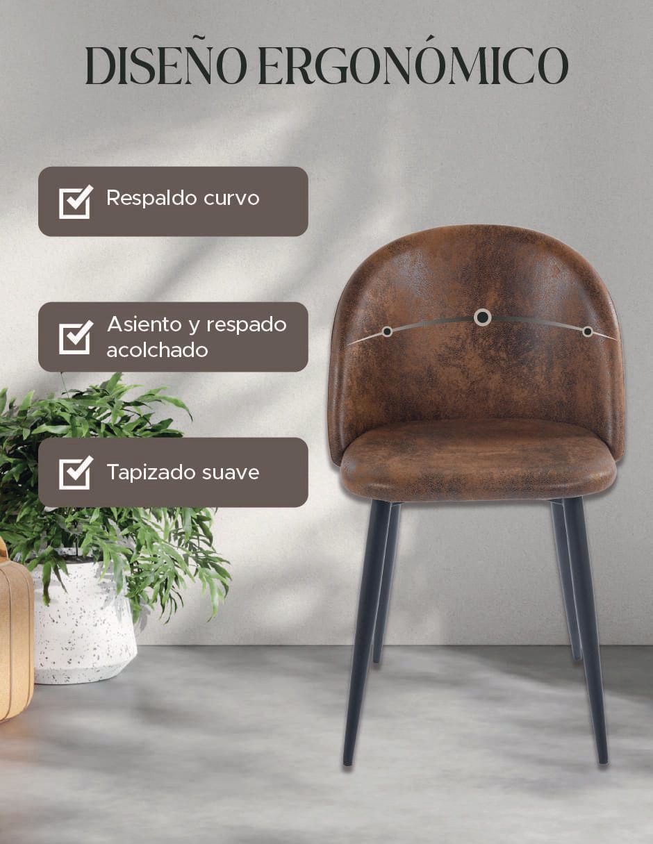 Juego de sillas 2 piezas de madera adulto 6