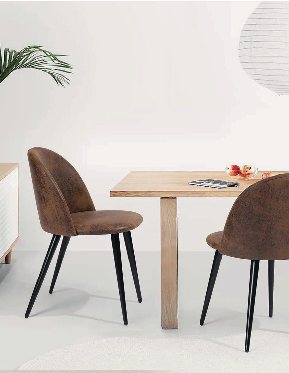 Juego de sillas 2 piezas de madera adulto 9