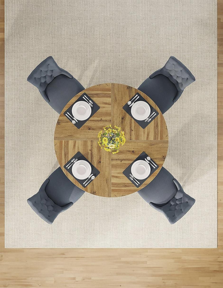 Mesa de comedor armable 2