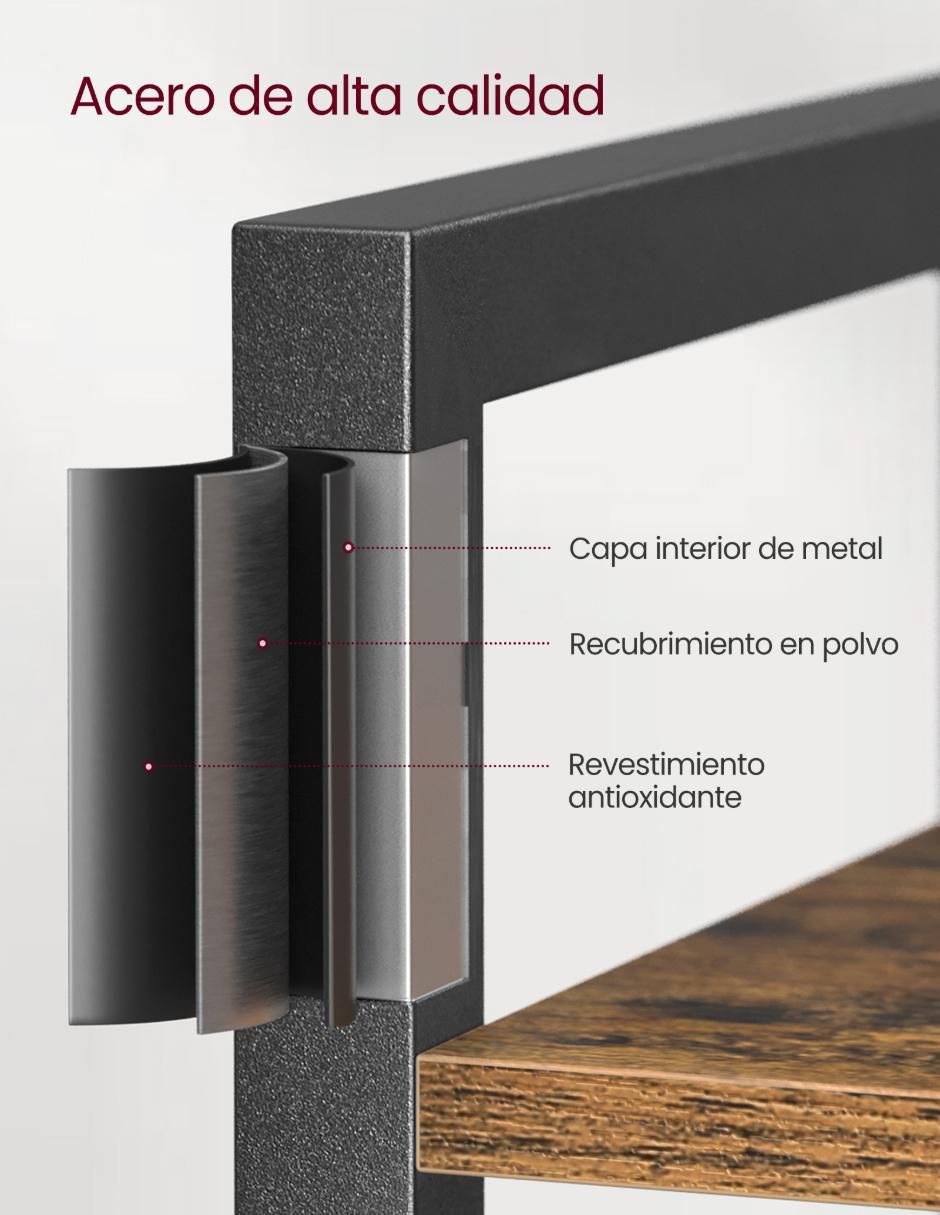 Librero Barnet de madera 3