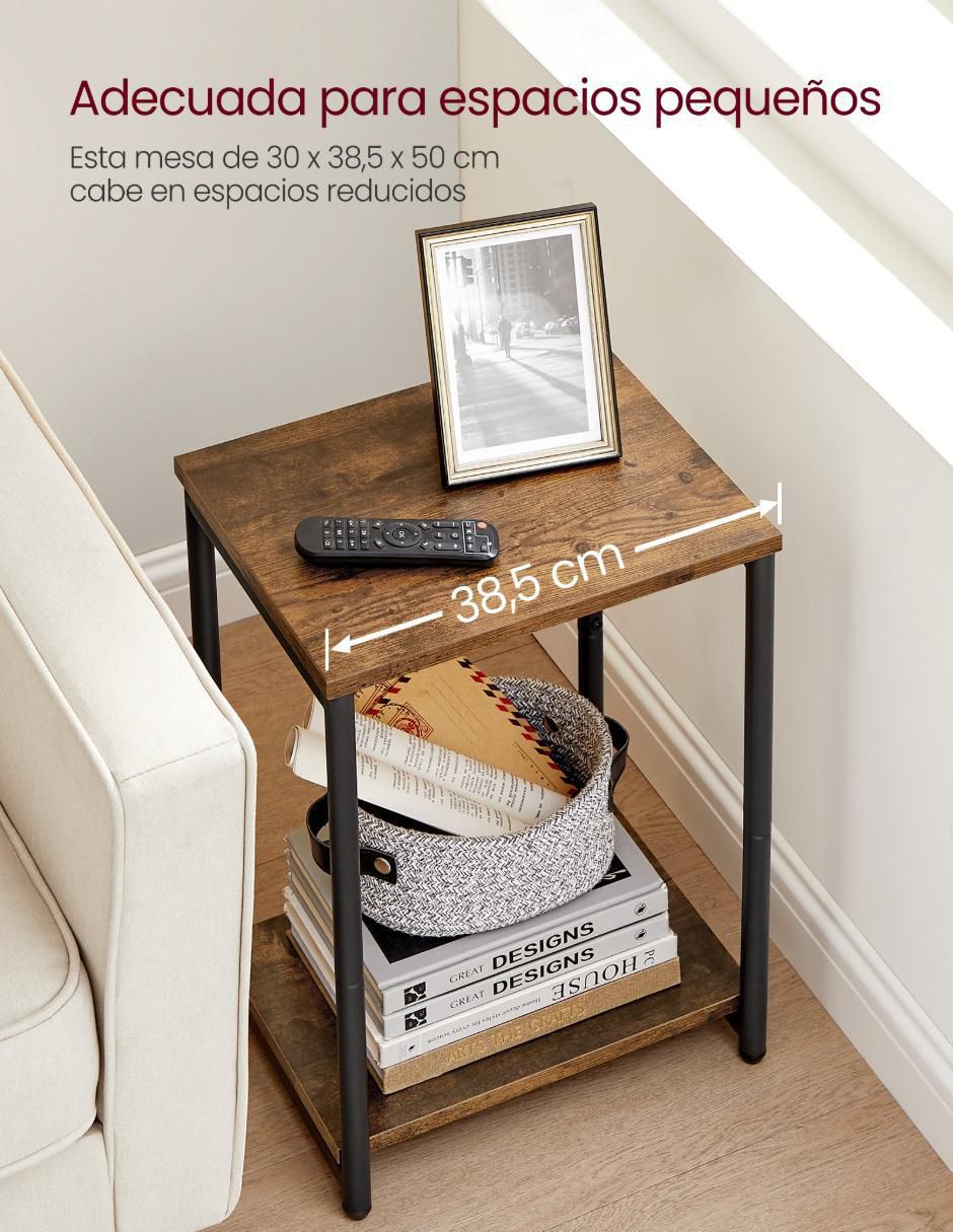 Set mesa de centro bampu de acero 2