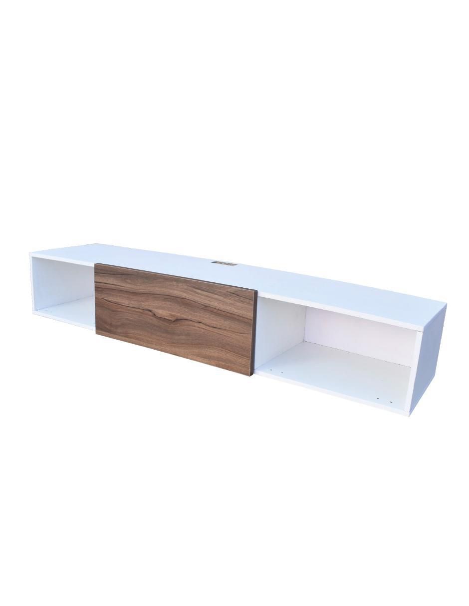 Mueble flotante para TV de melamina 2
