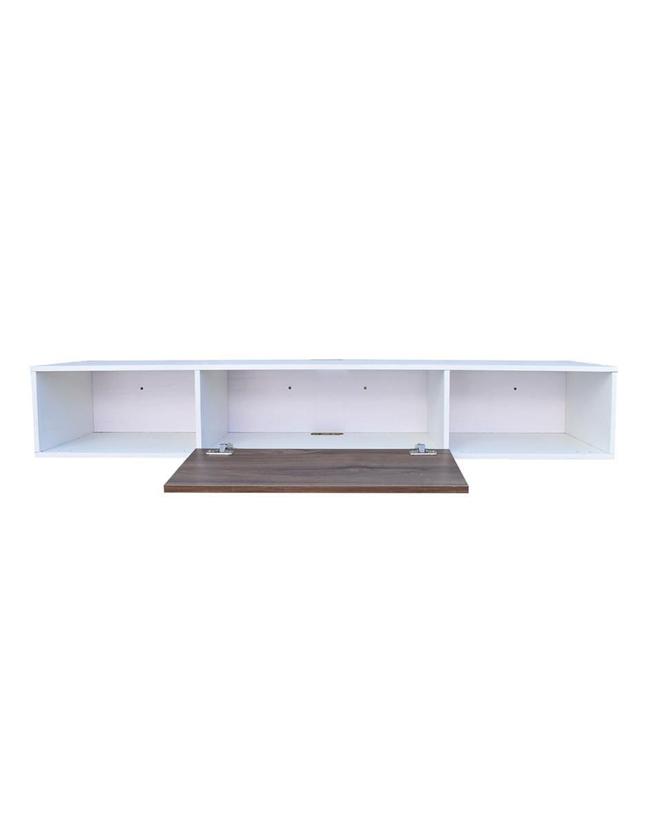 Mueble flotante para TV de melamina 3