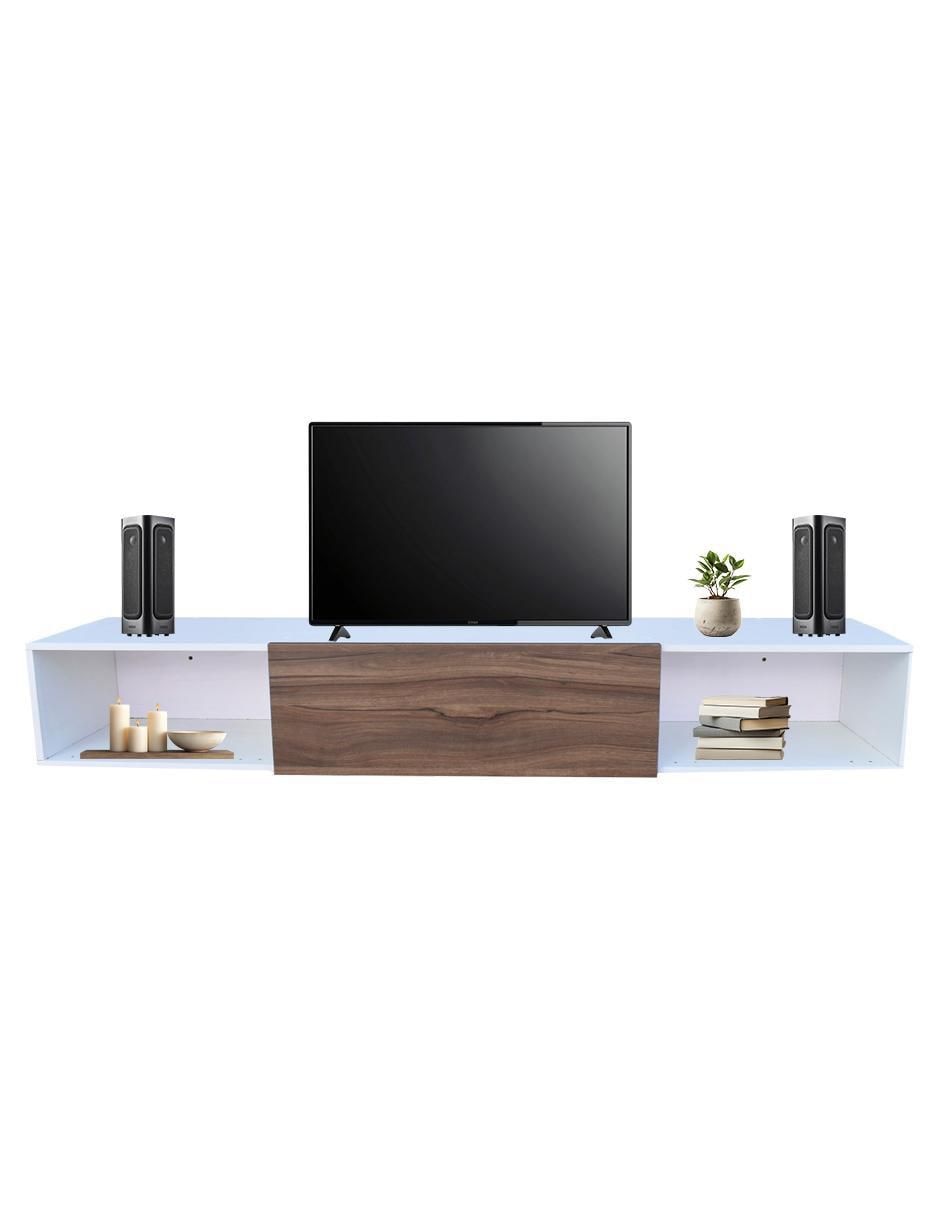 Mueble flotante para TV de melamina 4