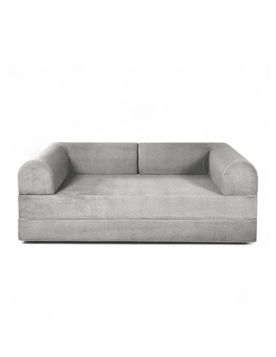 Sofá cama armable Teddy 3 Cuerpos Tela Smooth espuma comprimida 2