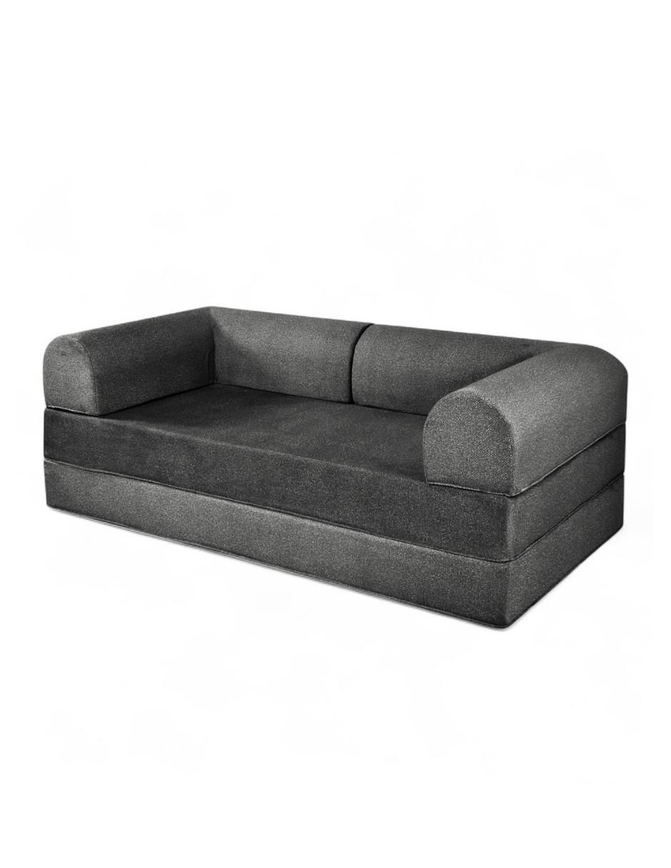 Sofá cama armable Teddy 3 Cuerpos Tela Smooth espuma comprimida