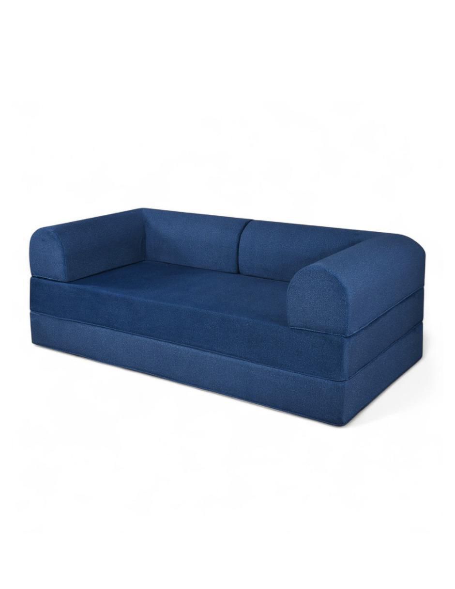 Sofá cama armable Teddy 3 Cuerpos Tela Smooth espuma comprimida
