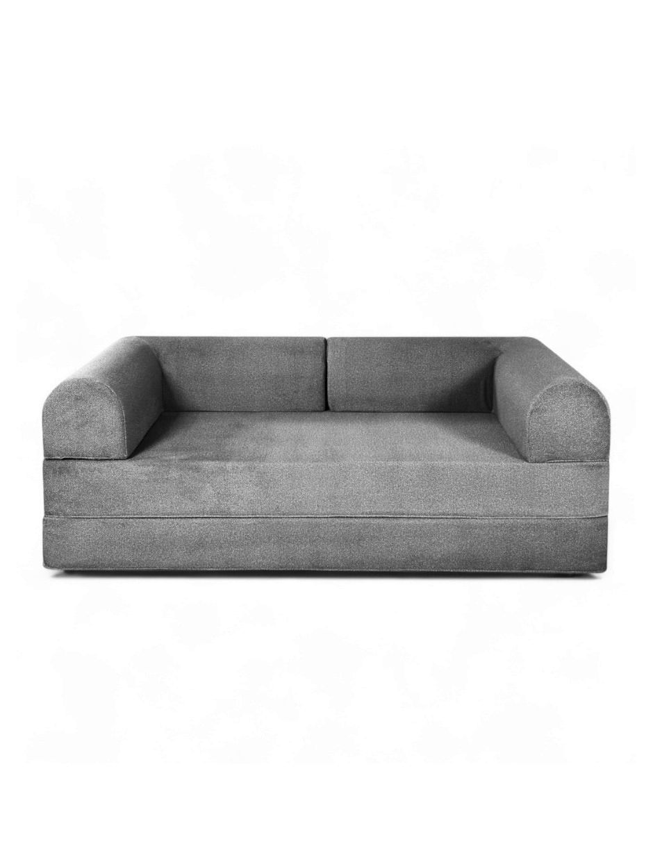 Sofá cama armable Teddy 3 Cuerpos Tela Smooth espuma comprimida 2