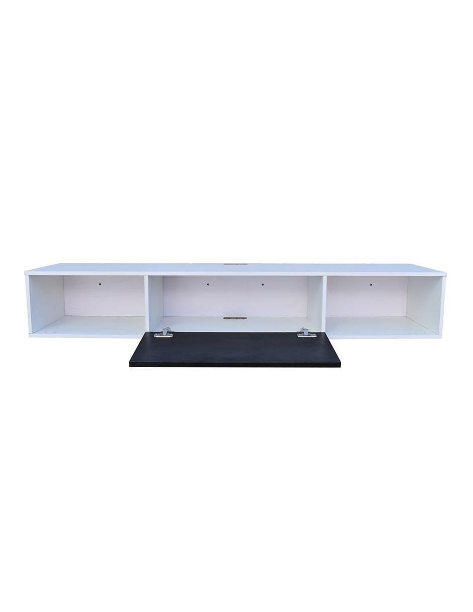 Mueble flotante para TV de melamina 3