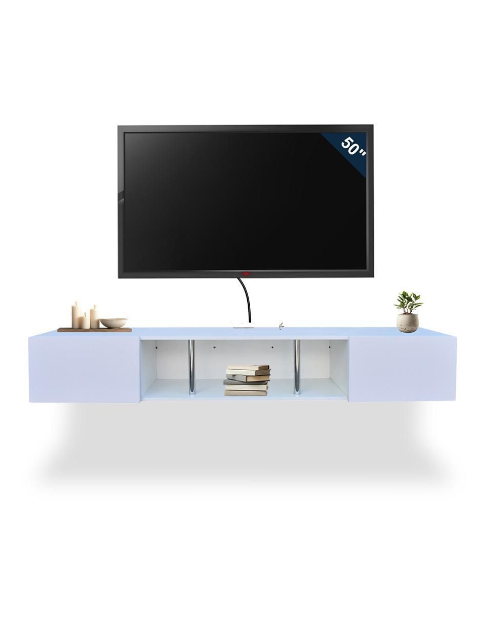 Mueble flotante para TV de melamina 3