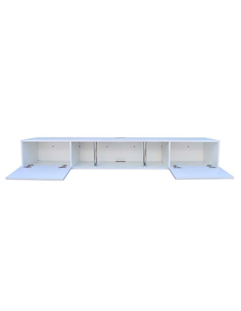 Mueble flotante para TV de melamina 4
