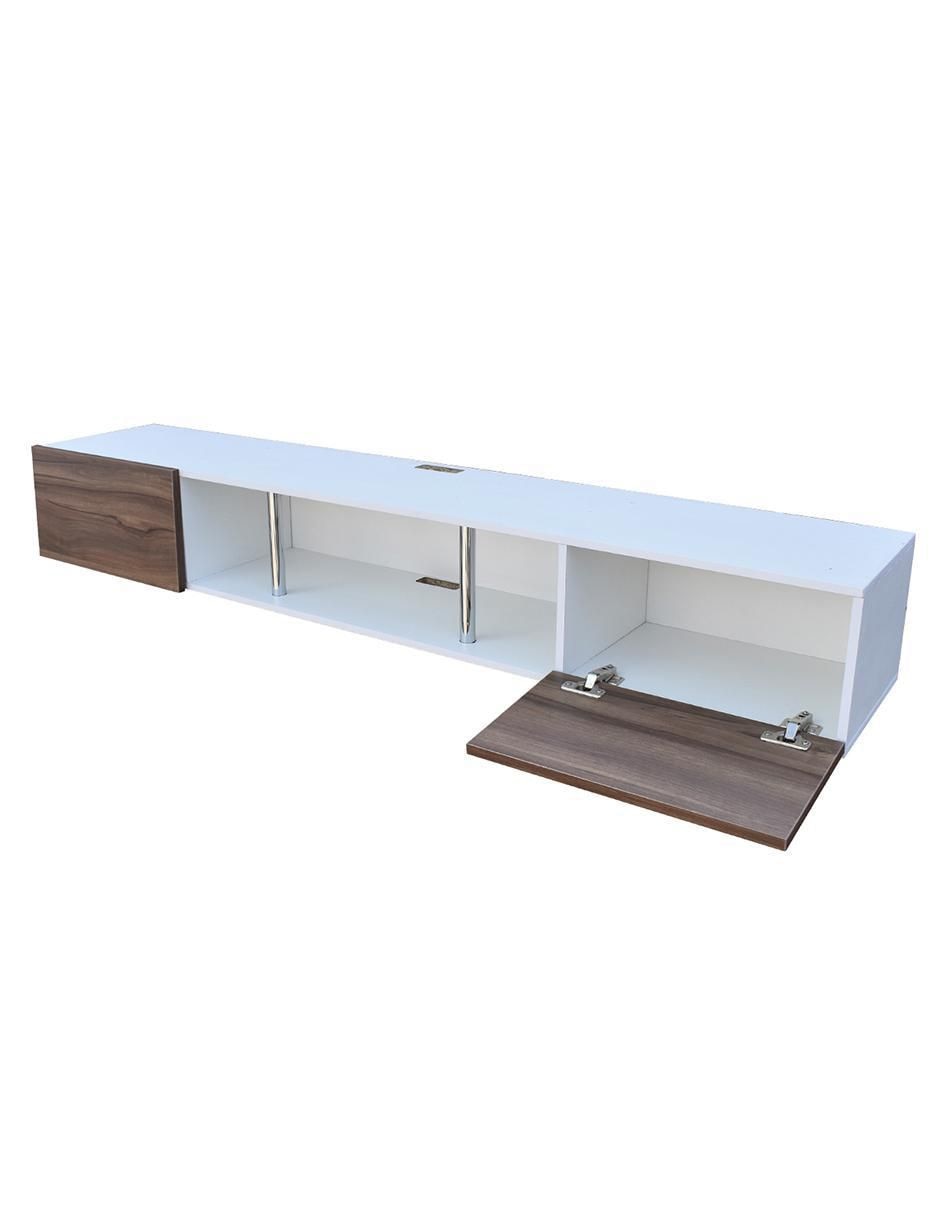 Mueble flotante para TV de melamina 2