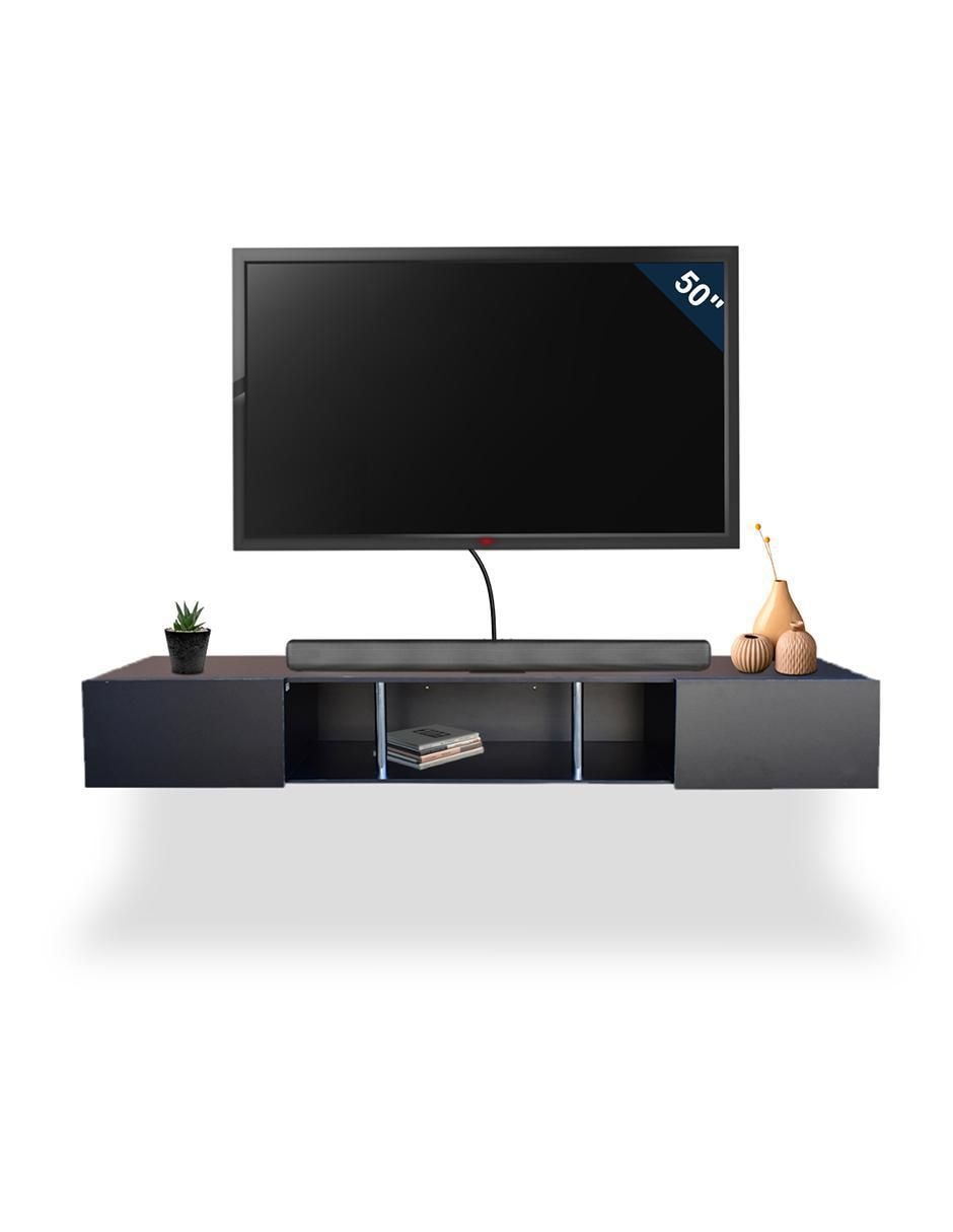 Mueble flotante para TV de melamina 4